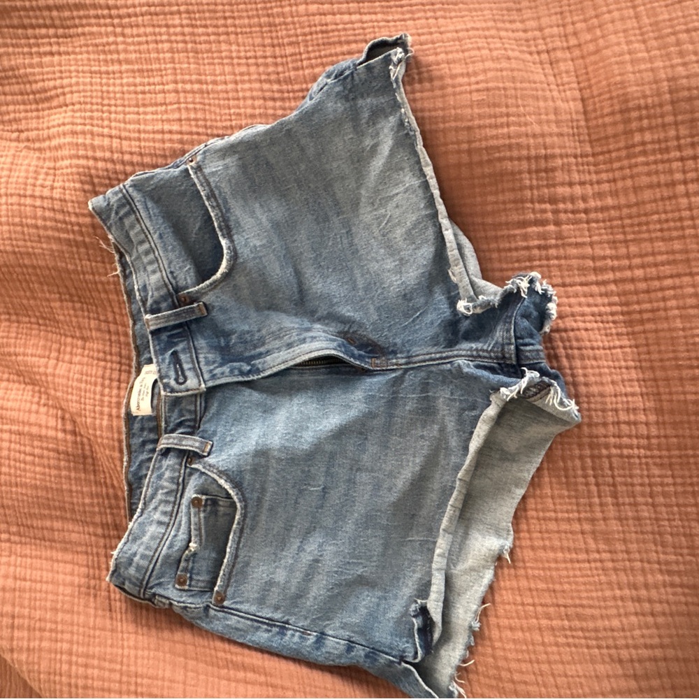 Abercrombie Denim Blue Women's Shorts